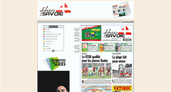 Desktop Screenshot of hebdo-des-savoie.com